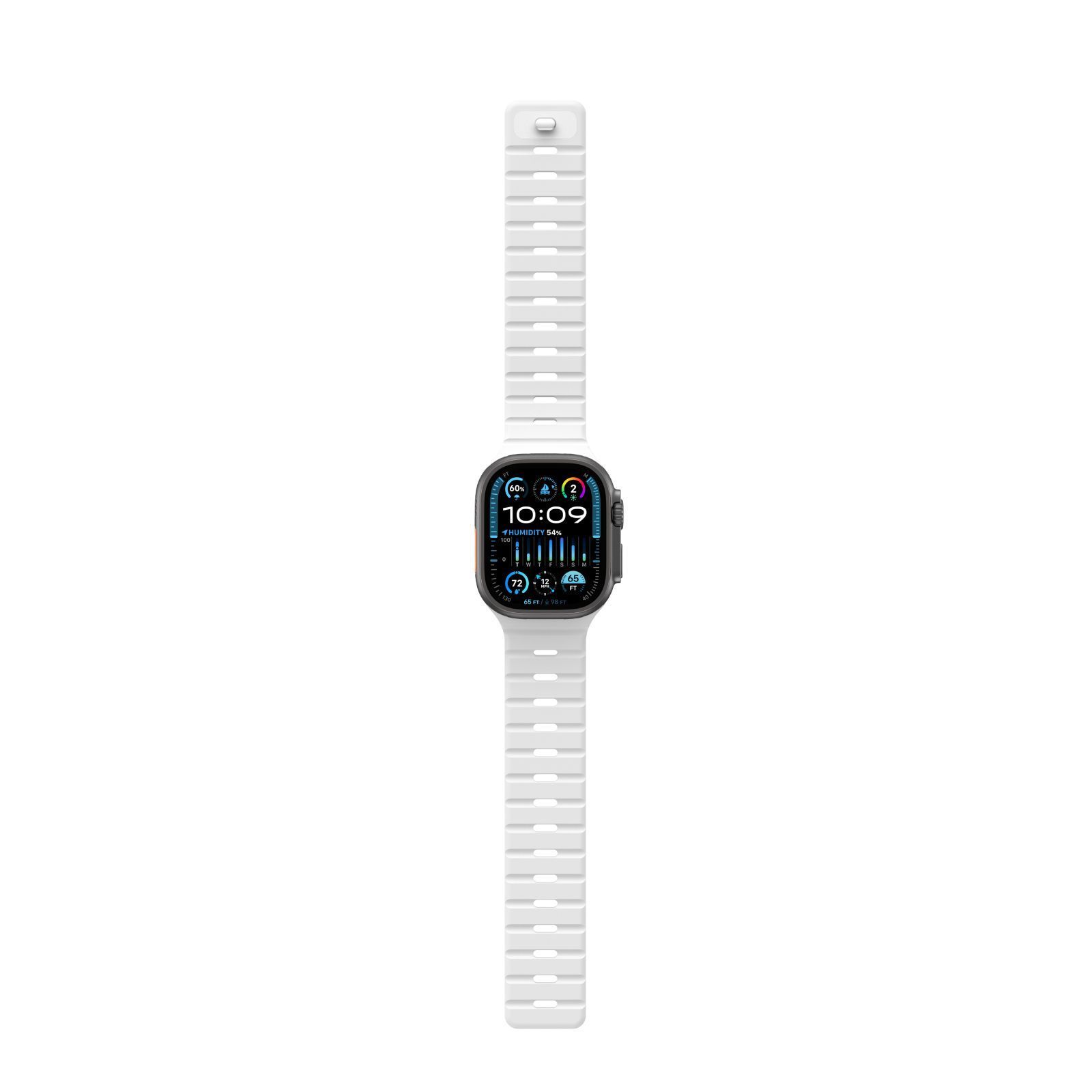 Λουράκι AmazingThing Omni SilqLock White Apple Watch 44/45/46/49mm APPLE WATCH AmazingThing Λουράκι AmazingThing Omni SilqLock White Apple Watch 44/45/46/49mm - Image 2