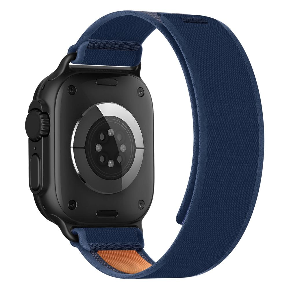 Λουράκι Tech-Protect Nylon Elite Navy Orange Apple Watch 44/45/46/49mm APPLE WATCH Tech-Protect Λουράκι Tech-Protect Nylon Elite Navy Orange Apple Watch 44/45/46/49mm - Image 3