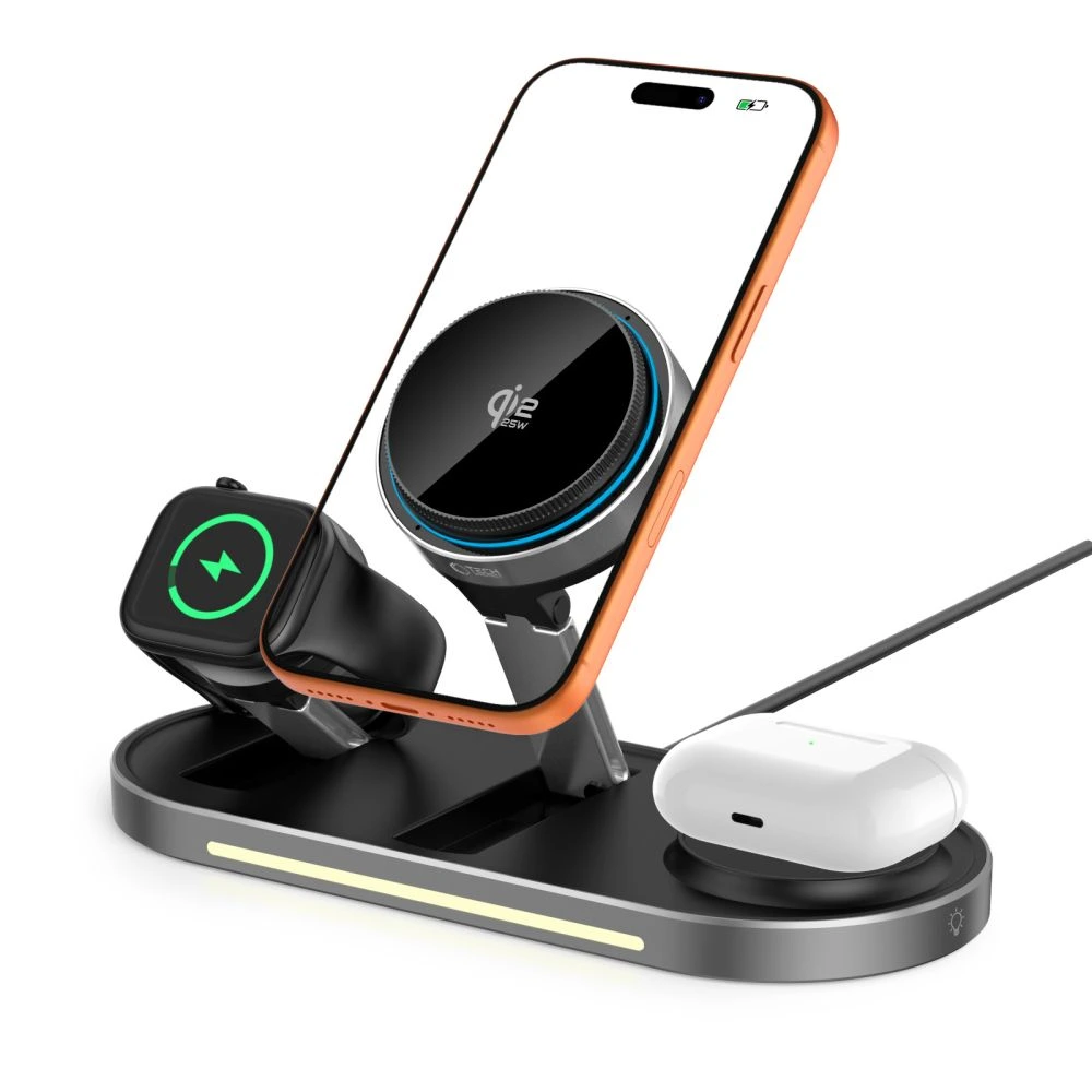 Tech-Protect 3in1 ArcticBoost Qi2.2 Magsafe Wireless Charger 25W Black (A51) ΑΞΕΣΟΥΑΡ MAGSAFE Tech-Protect Tech-Protect 3in1 ArcticBoost Qi2.2 Magsafe Wireless Charger 25W Black (A51) - Image 10