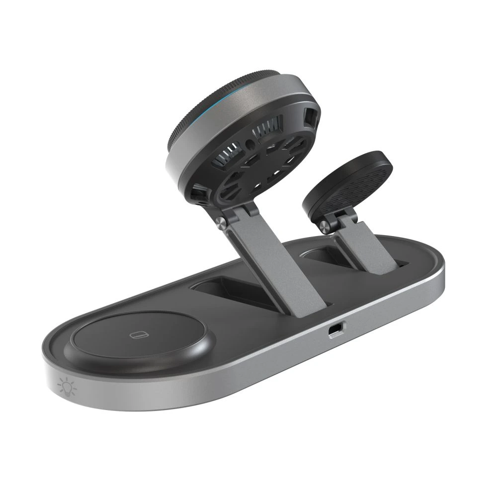 Tech-Protect 3in1 ArcticBoost Qi2.2 Magsafe Wireless Charger 25W Black (A51) ΑΞΕΣΟΥΑΡ MAGSAFE Tech-Protect Tech-Protect 3in1 ArcticBoost Qi2.2 Magsafe Wireless Charger 25W Black (A51) - Image 7