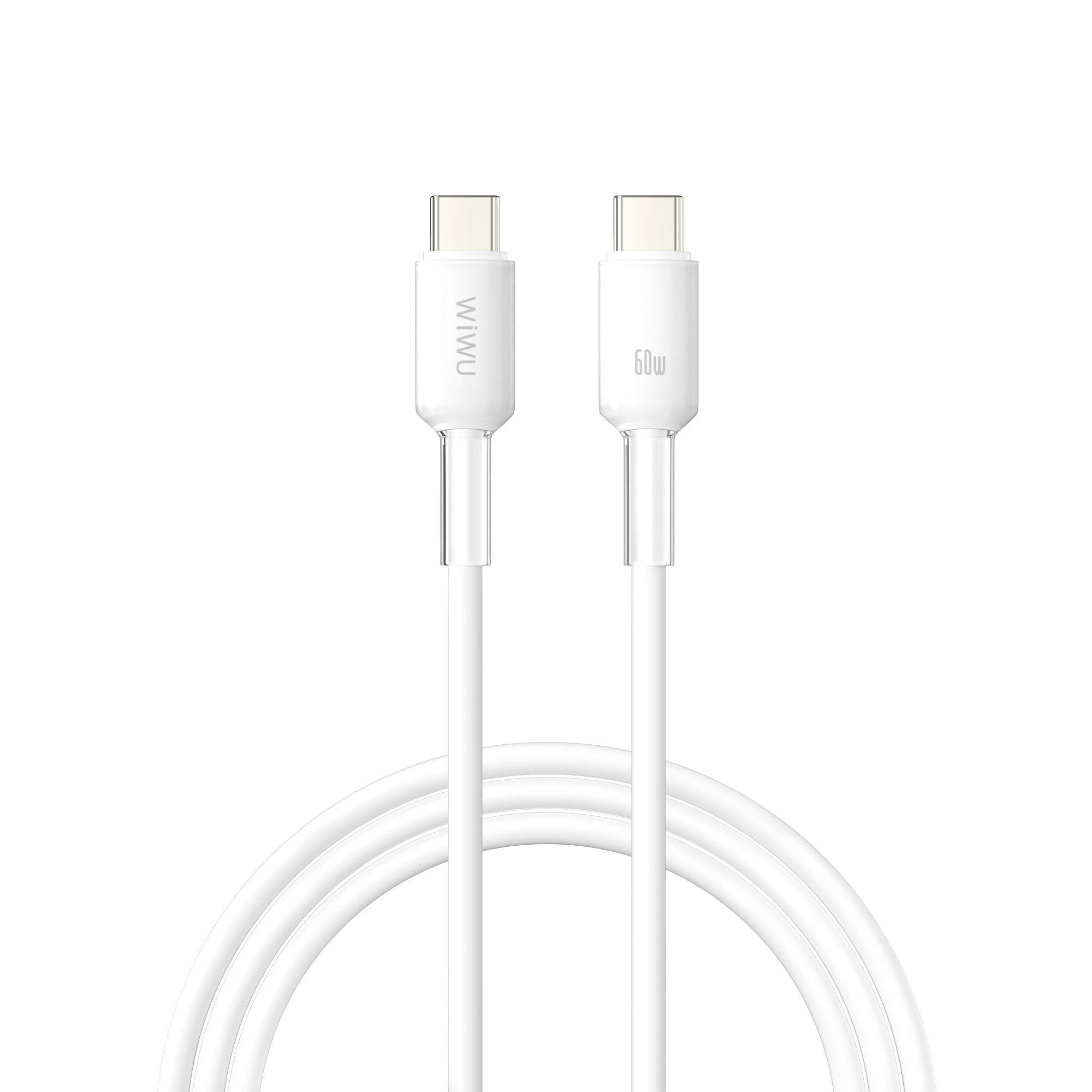 WiWU USB-C NeoLink Cable 2M 60W Flexible SIlicone White (C063) ANDROID WIWU WiWU USB-C NeoLink Cable 2M 60W Flexible SIlicone White (C063)