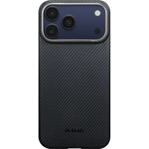 Alternative view of Θήκη Pitaka Aramid Fiber Ultra-Slim MagSafe Black/Grey iPhone 17 Pro Max