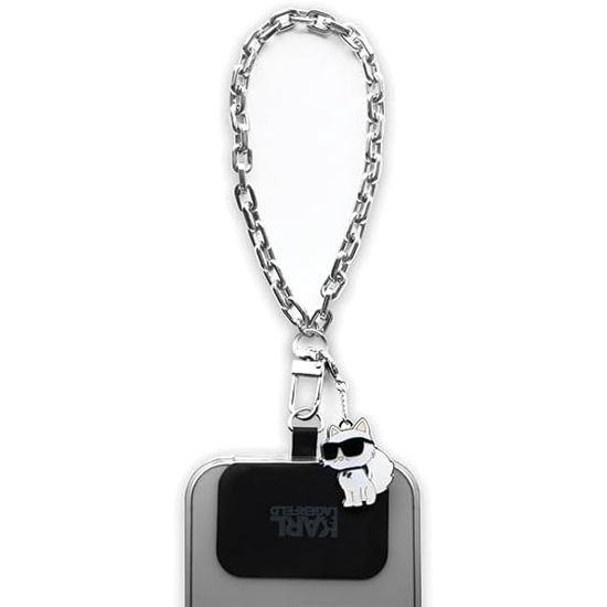 Karl Lagerfeld Universal Αλυσίδα Καρπού Choupette Silver GADGETS KARL LAGERFELD Karl Lagerfeld Universal Αλυσίδα Καρπού Choupette Silver - Image 2