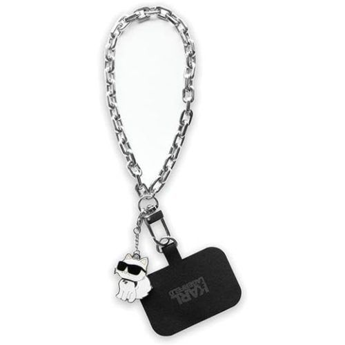 Karl Lagerfeld Universal Αλυσίδα Καρπού Choupette Silver GADGETS KARL LAGERFELD Karl Lagerfeld Universal Αλυσίδα Καρπού Choupette Silver
