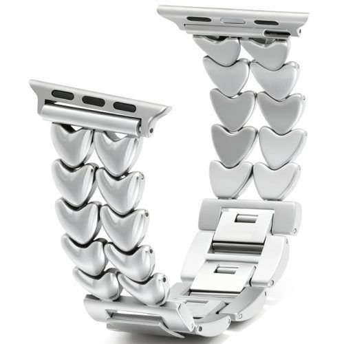 Λουράκι Love Chain Bracelet Silver Apple Watch 38/40/41/42mm Series 10/11