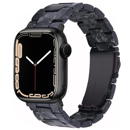 Λουράκι Resin Bracelet Black Apple Watch 38/40/41/42mm Series 10/11 APPLE WATCH Orso Λουράκι Resin Bracelet Black Apple Watch 38/40/41/42mm Series 10/11