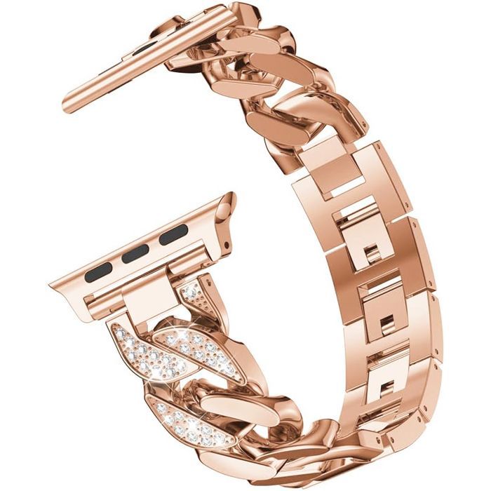 Λουράκι Orso Elegant Diamonds Bracelet Rose Gold Apple Watch 44/45/46/49mm APPLE WATCH Orso Λουράκι Orso Elegant Diamonds Bracelet Rose Gold Apple Watch 44/45/46/49mm