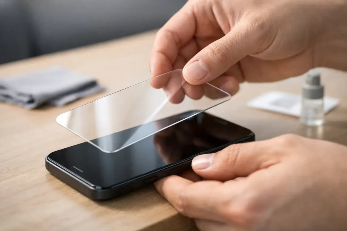 Πώς μπαίνει σωστά το tempered glass