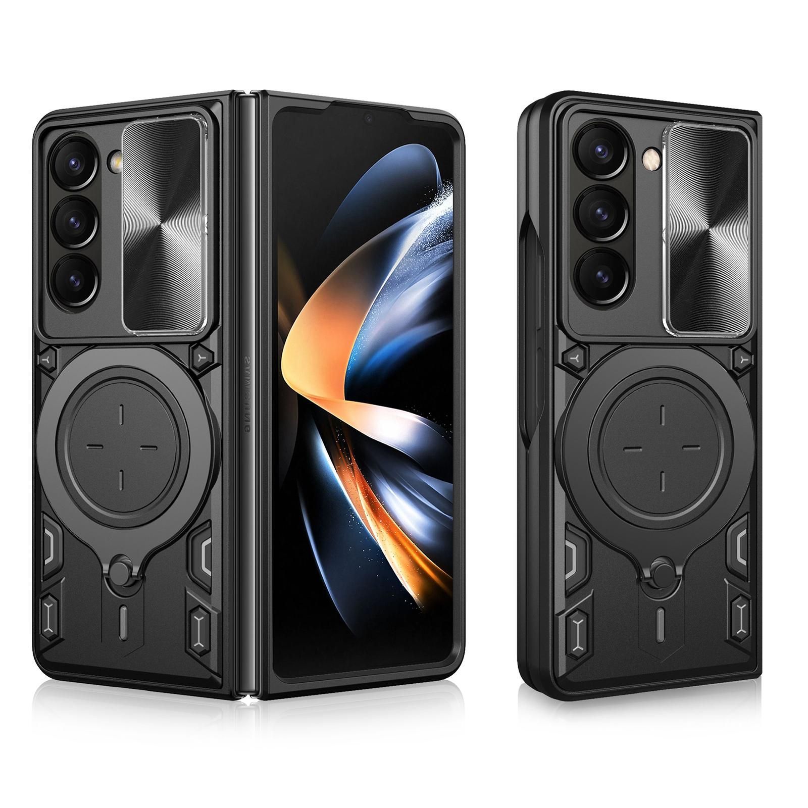Θήκη Shockproof Ringstand Slide Camera Black Samsung Galaxy Z Fold 8 Ultra ΘΗΚΕΣ Orso Θήκη Shockproof Ringstand Slide Camera Black Samsung Galaxy Z Fold 8 Ultra