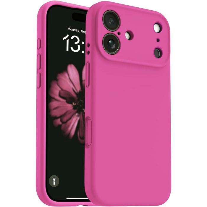 Θήκη Orso Cloud Look Converter Hot Pink iPhone 16 ΘΗΚΕΣ Orso Θήκη Orso Cloud Look Converter Hot Pink iPhone 16