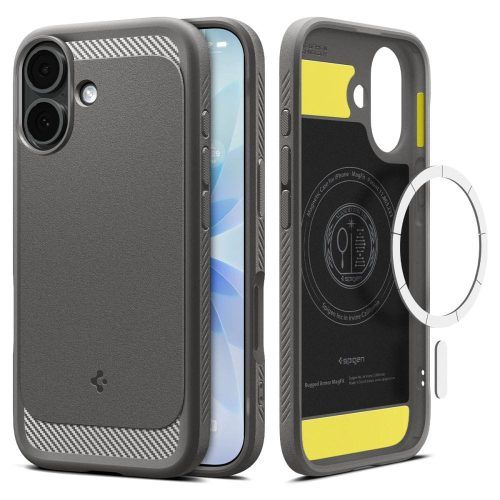 Θήκη Spigen Rugged Armor Magsafe Matte Black iPhone 17 ΘΗΚΕΣ Spigen Θήκη Spigen Rugged Armor Magsafe Matte Black iPhone 17