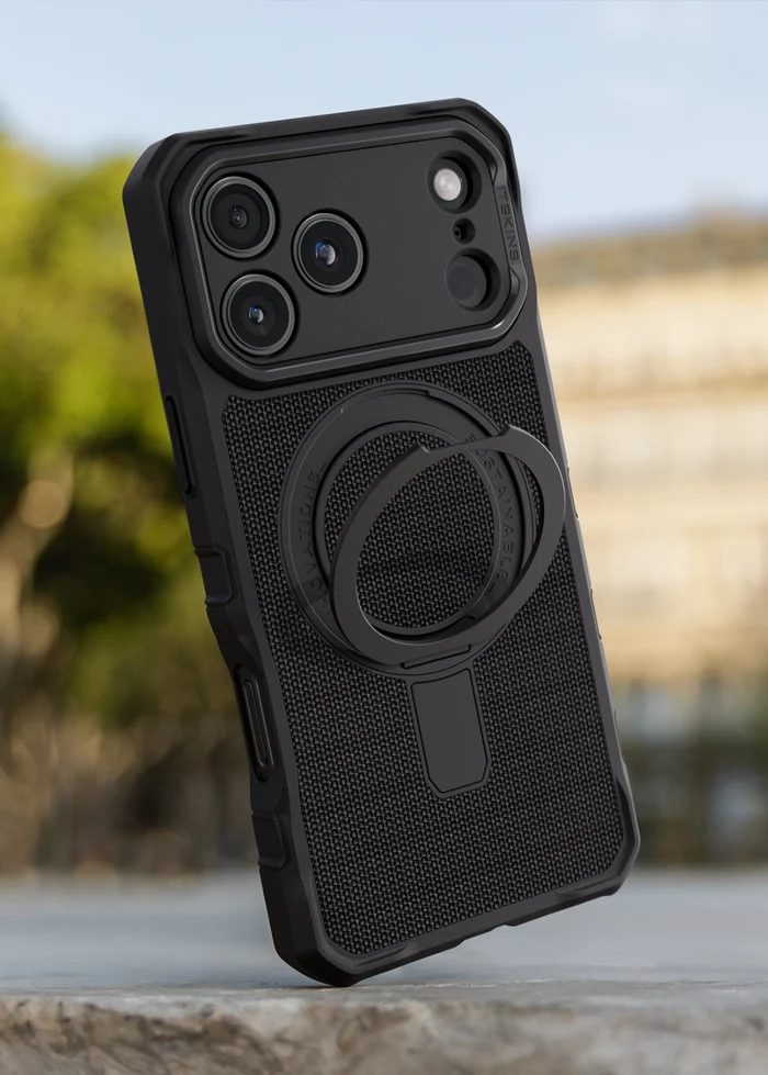 Θήκη ITSKINS Supreme Nylon Stand MagSafe Black iPhone 18 Pro Max/17 Pro Max ΘΗΚΕΣ ITSKINS Θήκη ITSKINS Supreme Nylon Stand MagSafe Black iPhone 18 Pro Max/17 Pro Max - Image 3