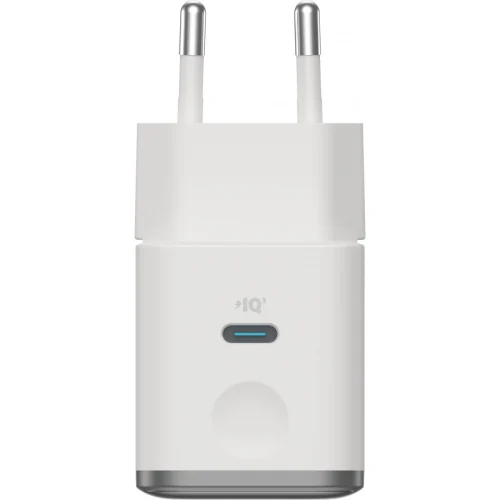 Alternative view of Anker Nano Charger 45W GaN USB-C Smart Display Wall Charger White