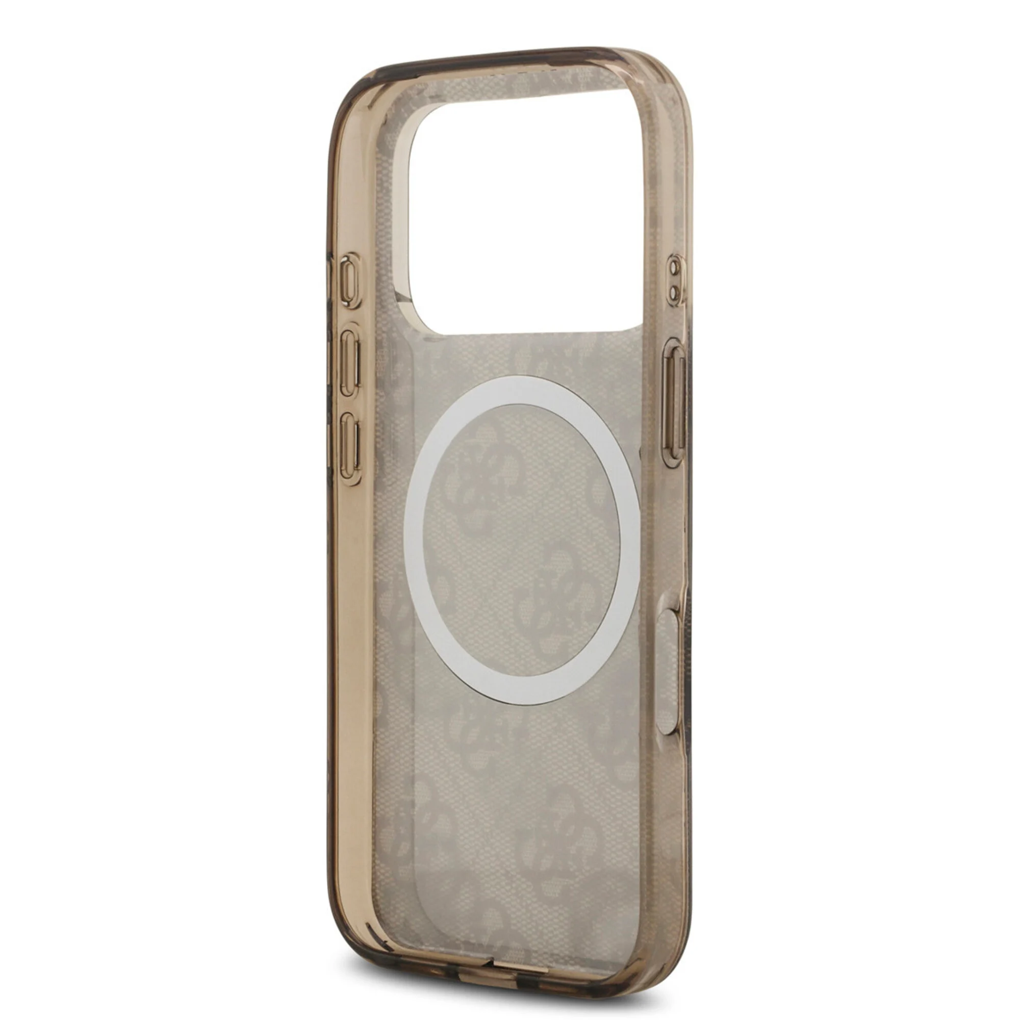 Θήκη Guess 4G Peony Magsafe Brown Gold iPhone 17 Pro Max ΘΗΚΕΣ Guess Θήκη Guess 4G Peony Magsafe Brown Gold iPhone 17 Pro Max - Image 3