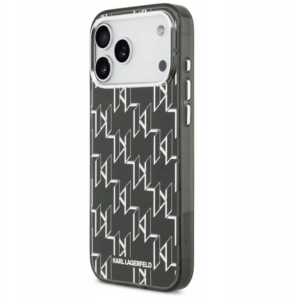 Θήκη Karl Lagerfeld IML KL Monogram MagSafe Black iPhone 17 Pro Max ΘΗΚΕΣ KARL LAGERFELD Θήκη Karl Lagerfeld IML KL Monogram MagSafe Black iPhone 17 Pro Max - Image 2