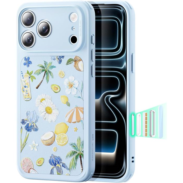 Θήκη ESR Classic Hybrid (Camera Control Button) MagSafe Tropical Paradise Light Blue iPhone 17 Pro Max ΘΗΚΕΣ ESR Θήκη ESR Classic Hybrid (Camera Control Button) MagSafe Tropical Paradise Light Blue iPhone 17 Pro Max