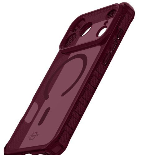 Θήκη ITSKINS Hybrid Clear MagSafe Plum iPhone 18 Pro Max/17 Pro Max