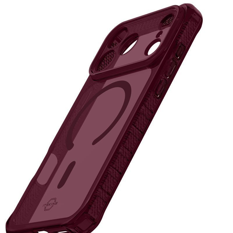Θήκη ITSKINS Hybrid Clear MagSafe Plum iPhone 18 Pro Max/17 Pro Max ΘΗΚΕΣ ITSKINS Θήκη ITSKINS Hybrid Clear MagSafe Plum iPhone 18 Pro Max/17 Pro Max