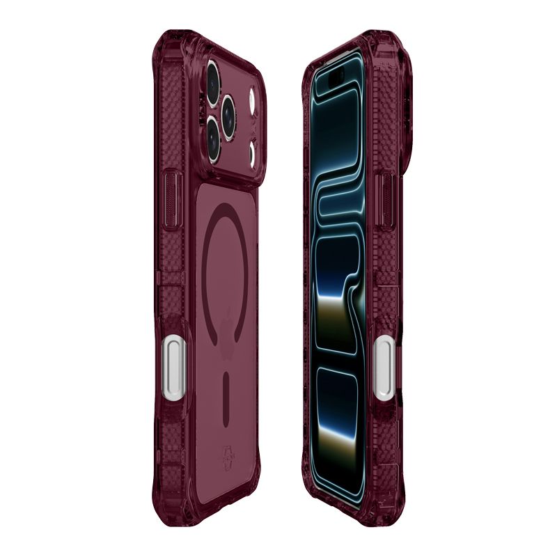 Θήκη ITSKINS Hybrid Clear MagSafe Plum iPhone 18 Pro Max/17 Pro Max ΘΗΚΕΣ ITSKINS Θήκη ITSKINS Hybrid Clear MagSafe Plum iPhone 18 Pro Max/17 Pro Max - Image 5