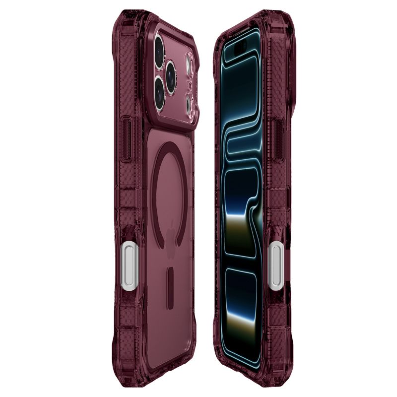 Θήκη ITSKINS Supreme Clear MagSafe Plum iPhone 18 Pro Max/17 Pro Max ΘΗΚΕΣ ITSKINS Θήκη ITSKINS Supreme Clear MagSafe Plum iPhone 18 Pro Max/17 Pro Max - Image 5
