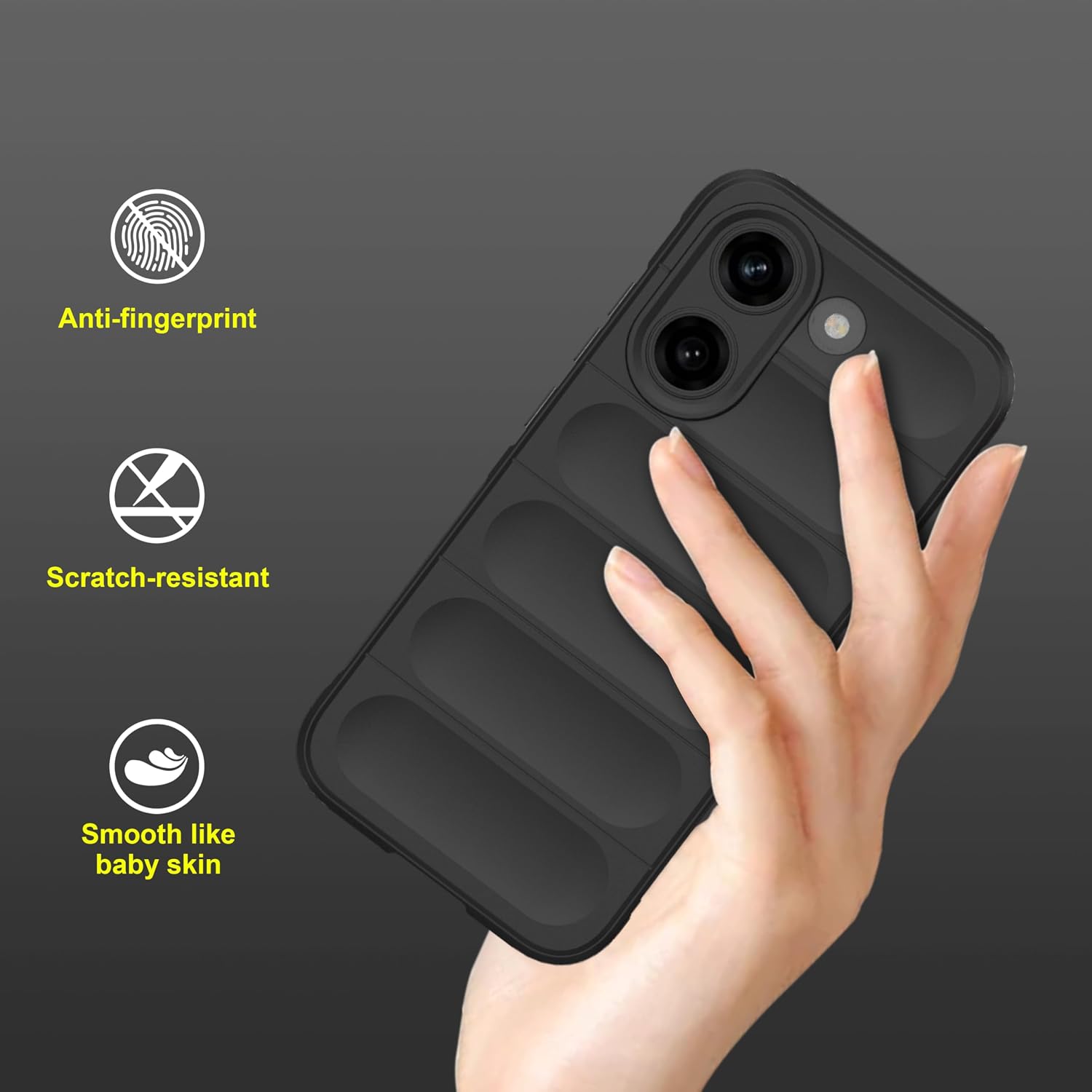 Θήκη Magic Shield Case Black Xiaomi Poco X8 Pro ΘΗΚΕΣ Orso Θήκη Magic Shield Case Black Xiaomi Poco X8 Pro - Image 4