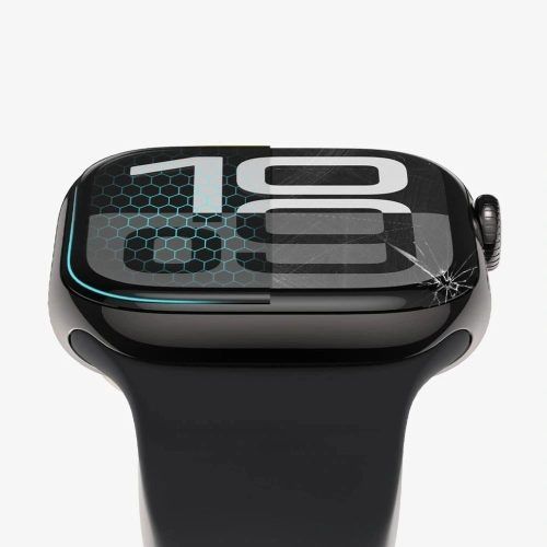 Alternative view of (2-Pack) Tech-Protect Glass Flex+ Black Apple Watch 40mm
