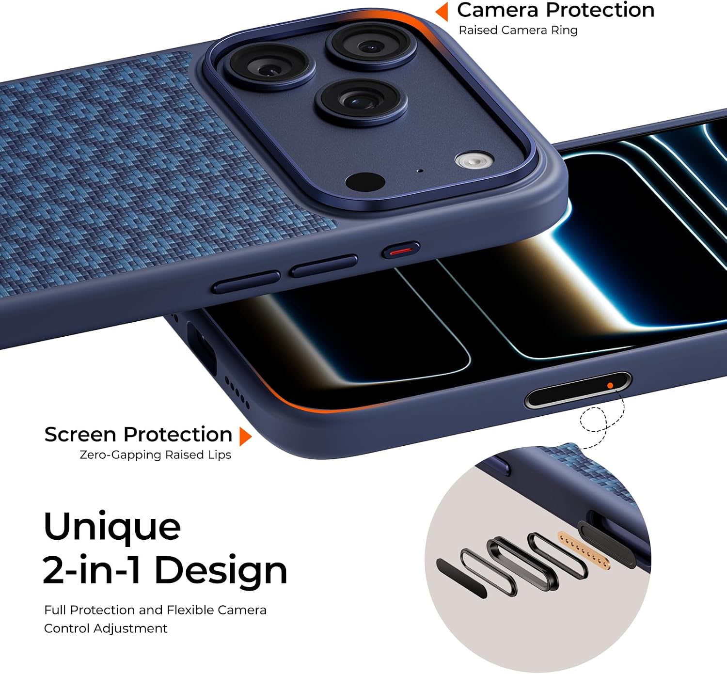 Θήκη Benks ArmorGrid ArmorPro MagSafe Azure Blue iPhone 17 Pro Max ΘΗΚΕΣ Benks Θήκη Benks ArmorGrid ArmorPro MagSafe Azure Blue iPhone 17 Pro Max - Image 6