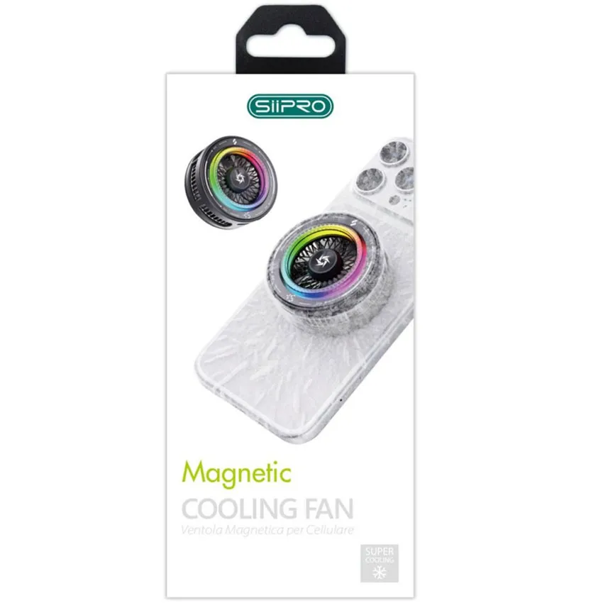 Siipro Cooling MagSafe Fan Black (SH-26) MAGSAFE GADGETS SIIPRO Siipro Cooling MagSafe Fan Black (SH-26) - Image 3
