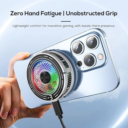 Siipro Cooling MagSafe Fan Black (SH-26) MAGSAFE GADGETS SIIPRO Siipro Cooling MagSafe Fan Black (SH-26) - Image 2