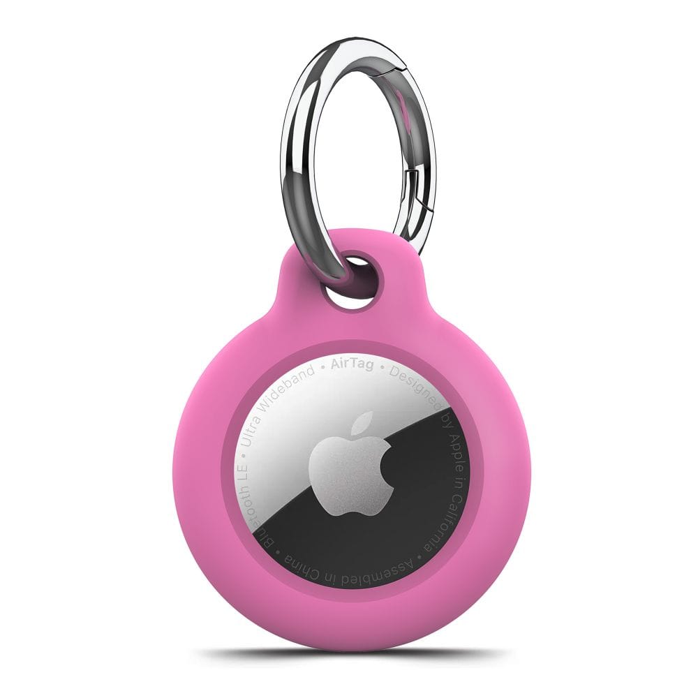 Θήκη Tech-Protect AirTag 1/2 Silicone Keychain Pink ΘΗΚΕΣ Tech-Protect Θήκη Tech-Protect AirTag 1/2 Silicone Keychain Pink