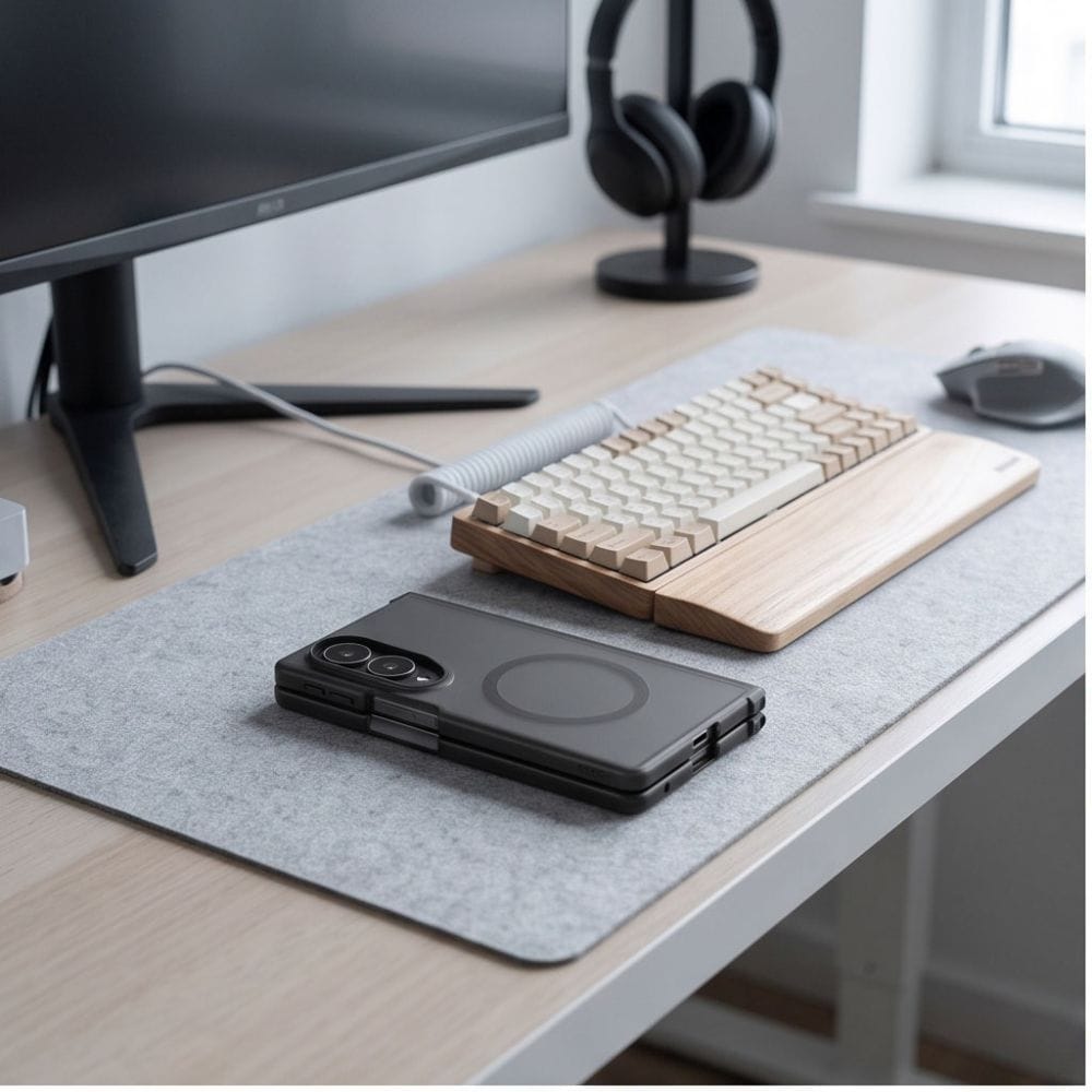 Θήκη Tech-Protect MagMat MagSafe Matte Black Samsung Galaxy Z Fold 7/Z Fold 8 Ultra ΘΗΚΕΣ Tech-Protect Θήκη Tech-Protect MagMat MagSafe Matte Black Samsung Galaxy Z Fold 7/Z Fold 8 Ultra - Image 4