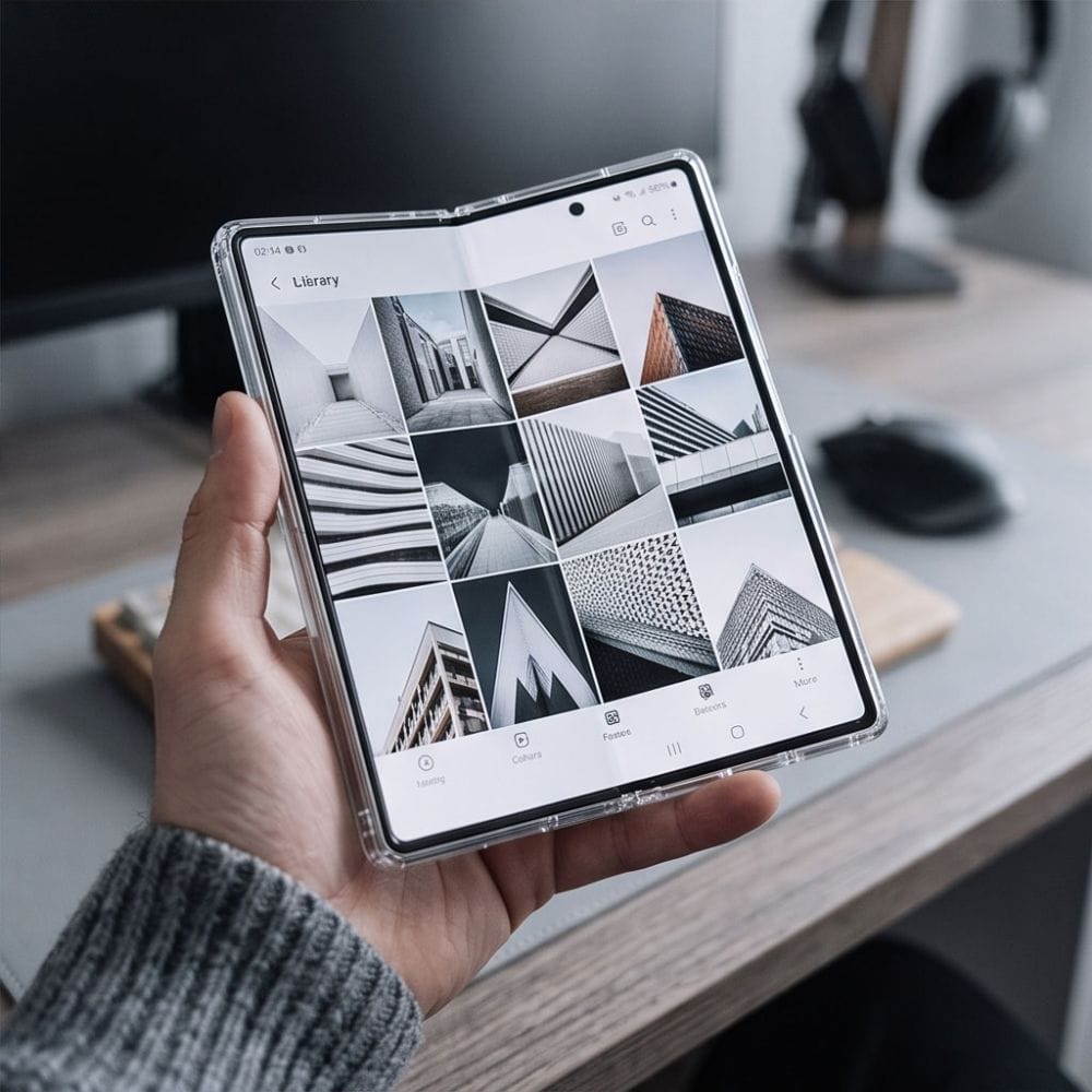 Θήκη Tech-Protect FlexAir Hybrid MagSafe Clear Samsung Galaxy Z Fold 8 Ultra ΘΗΚΕΣ Orso Θήκη Tech-Protect FlexAir Hybrid MagSafe Clear Samsung Galaxy Z Fold 8 Ultra - Image 7
