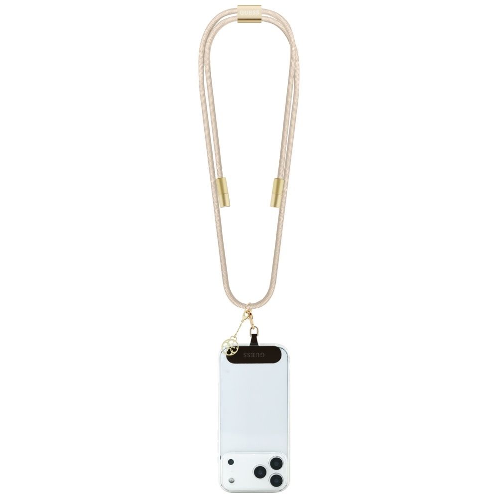 Guess Universal Crossbody 4G Charm USB-C Cable 1.5M Beige ANDROID Guess Guess Universal Crossbody 4G Charm USB-C Cable 1.5M Beige - Image 2