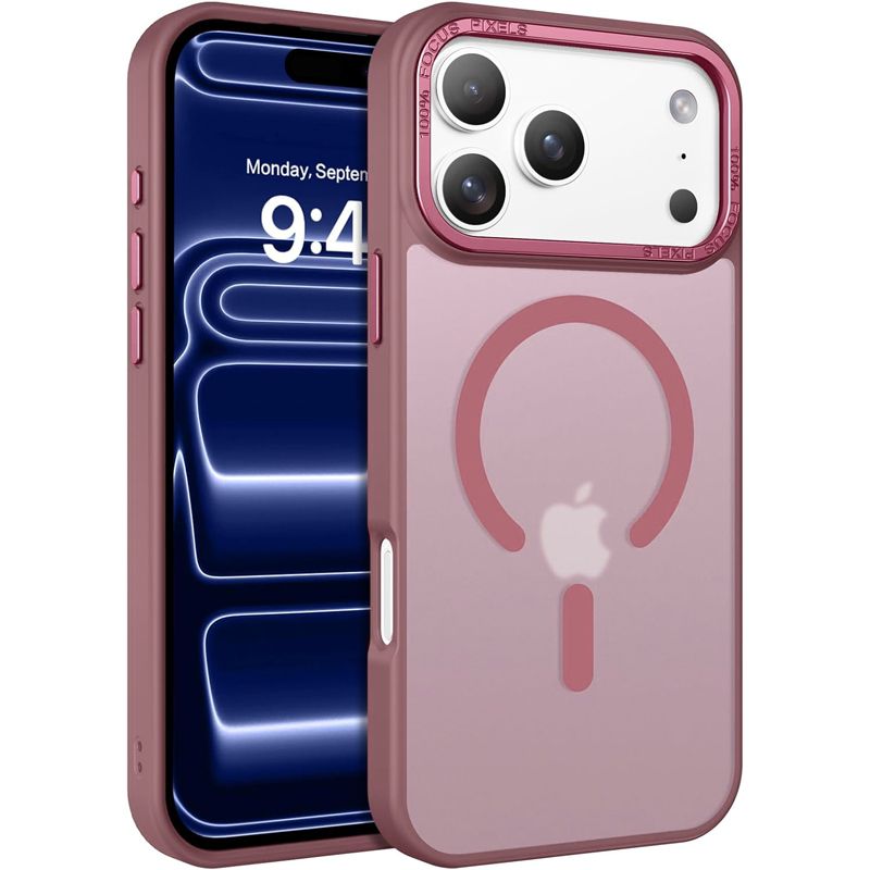 Θήκη Orso MagCase Focus Frosted Plum iPhone 18 Pro Max/17 Pro Max ΘΗΚΕΣ Orso Θήκη Orso MagCase Focus Frosted Plum iPhone 18 Pro Max/17 Pro Max