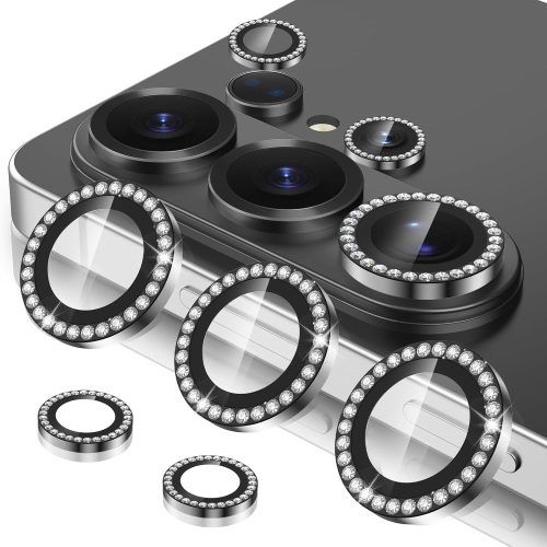 Lens Camera Tempered Glass Black Diamonds Samsung Galaxy S26 Ultra