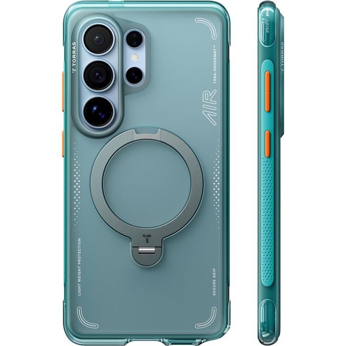 Θήκη Torras Ostand Q3 Air MagSafe Kickstand Glacier Sprint Samsung Galaxy S26 Ultra ΘΗΚΕΣ TORRAS Θήκη Torras Ostand Q3 Air MagSafe Kickstand Glacier Sprint Samsung Galaxy S26 Ultra