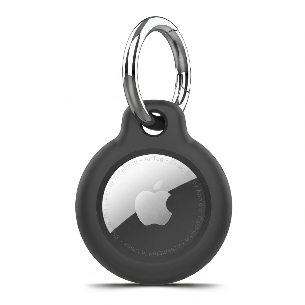 Θήκη Tech-Protect AirTag 1/2 Silicone Keychain Black ΘΗΚΕΣ Tech-Protect Θήκη Tech-Protect AirTag 1/2 Silicone Keychain Black