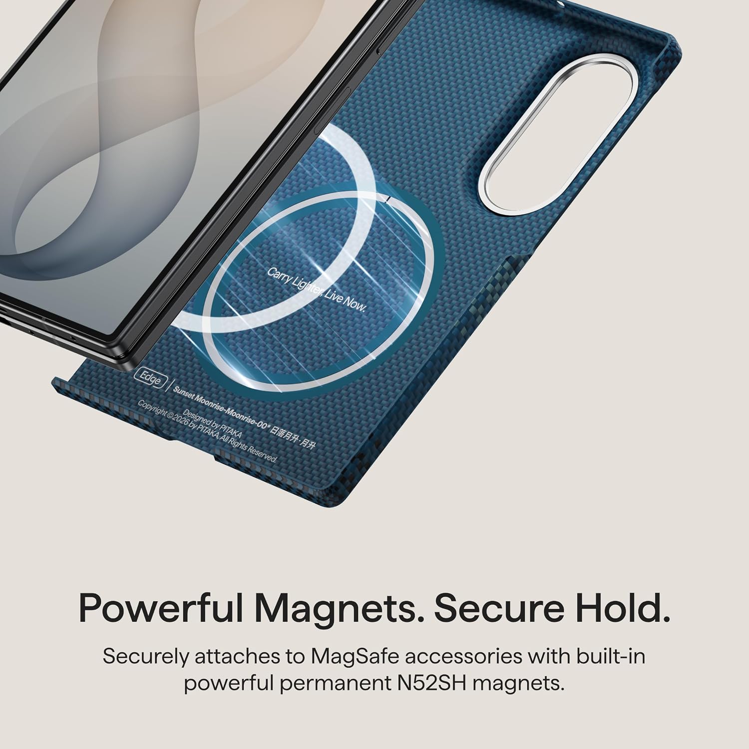 Θήκη Pitaka Edge Ultra-Slim MagSafe Moonrise Samsung Galaxy Z Fold 8 ΘΗΚΕΣ Pitaka Θήκη Pitaka Edge Ultra-Slim MagSafe Moonrise Samsung Galaxy Z Fold 8 - Image 6