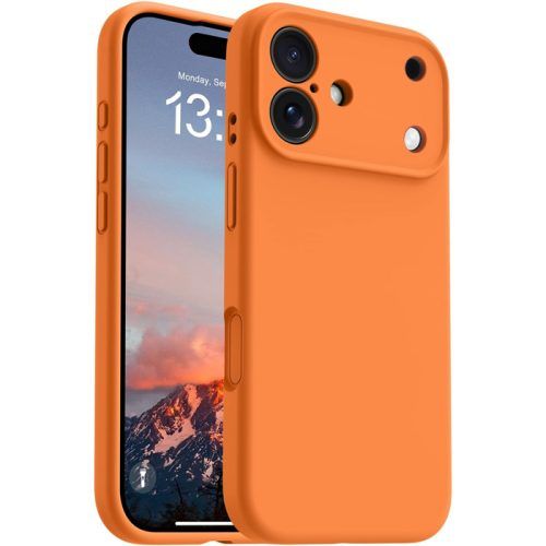 Θήκη Orso Cloud Look Converter Orange iPhone 16
