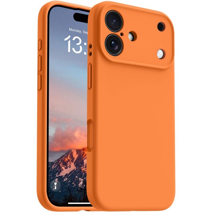 Θήκη Orso Cloud Look Converter Orange iPhone 16 ΘΗΚΕΣ Orso Θήκη Orso Cloud Look Converter Orange iPhone 16
