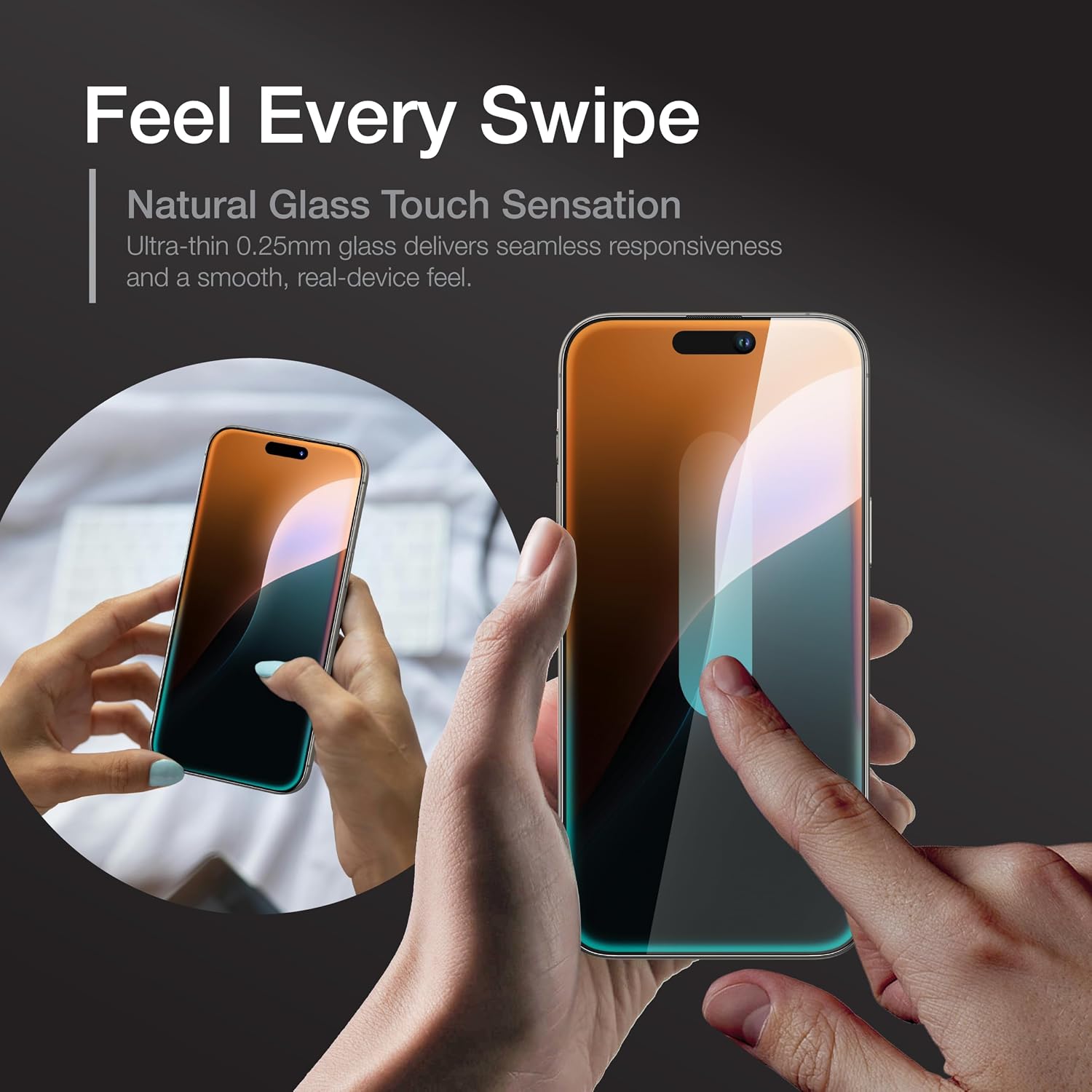 AmazingThing Titan Anti-Blue Light Tempered Glass iPhone 16 ΠΡΟΣΤΑΣΙΑ ΟΘΟΝΗΣ AmazingThing AmazingThing Titan Anti-Blue Light Tempered Glass iPhone 16 - Image 4