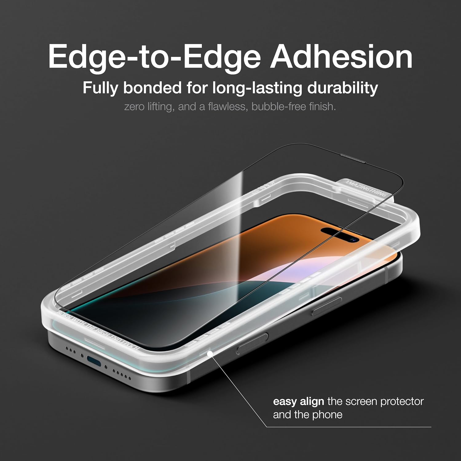 AmazingThing Titan Anti-Blue Light Tempered Glass iPhone 16 ΠΡΟΣΤΑΣΙΑ ΟΘΟΝΗΣ AmazingThing AmazingThing Titan Anti-Blue Light Tempered Glass iPhone 16 - Image 5