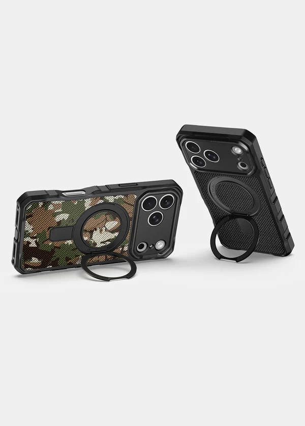 Θήκη ITSKINS Supreme Nylon Stand MagSafe Black iPhone 18 Pro Max/17 Pro Max ΘΗΚΕΣ ITSKINS Θήκη ITSKINS Supreme Nylon Stand MagSafe Black iPhone 18 Pro Max/17 Pro Max - Image 9