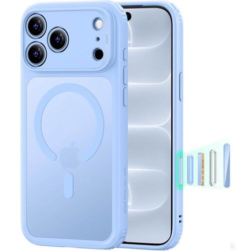 Θήκη ESR Classic Hybrid MagSafe Frosted Light Blue iPhone 18 Pro/iPhone 17 Pro ΘΗΚΕΣ ESR Θήκη ESR Classic Hybrid MagSafe Frosted Light Blue iPhone 18 Pro/iPhone 17 Pro