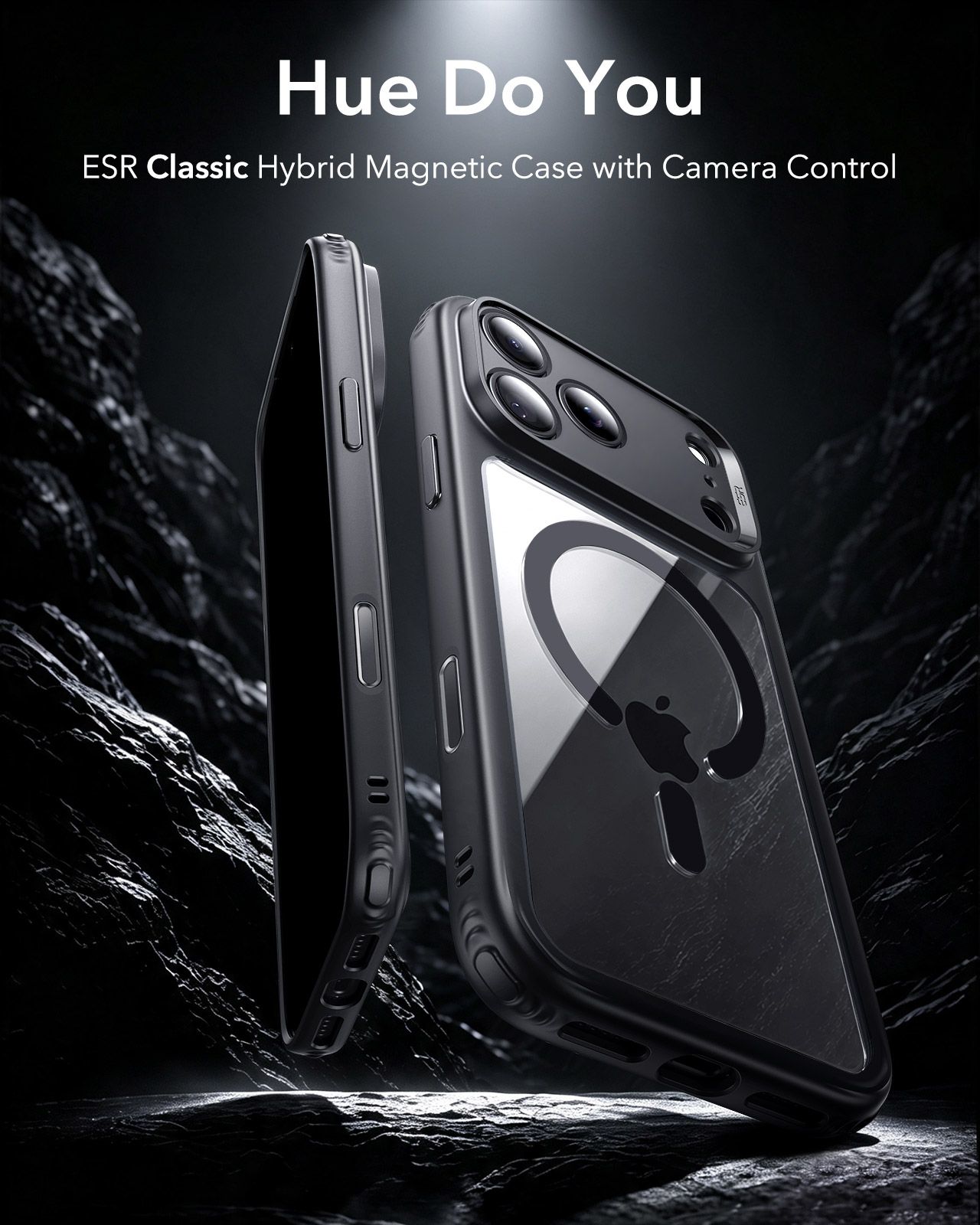 Θήκη ESR Classic Hybrid MagSafe Clear Black iPhone 18 Pro/17 Pro ΘΗΚΕΣ ESR Θήκη ESR Classic Hybrid MagSafe Clear Black iPhone 18 Pro/17 Pro - Image 5
