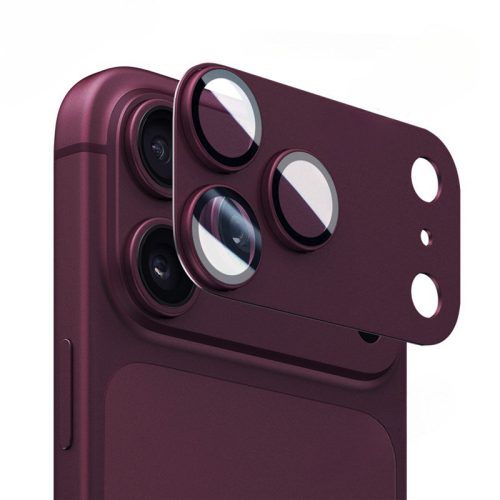 Orso Full Cover 9H Camera Protector Burgundy iPhone 18 Pro
