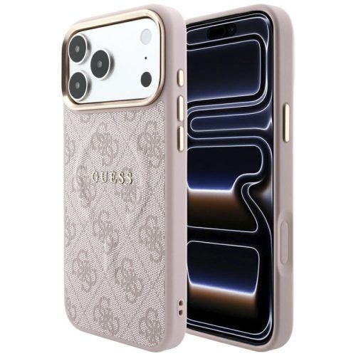 Θήκη Guess Embossed 4G Classic Magsafe Pink iPhone 18 Pro Max/17 Pro Max