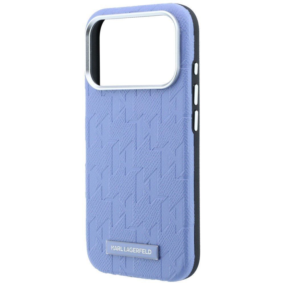 Θήκη Karl Lagerfeld Grained Mono Resin Logo MagSafe Blue iPhone 18 Pro Max/17 Pro Max ΘΗΚΕΣ KARL LAGERFELD Θήκη Karl Lagerfeld Grained Mono Resin Logo MagSafe Blue iPhone 18 Pro Max/17 Pro Max - Image 4