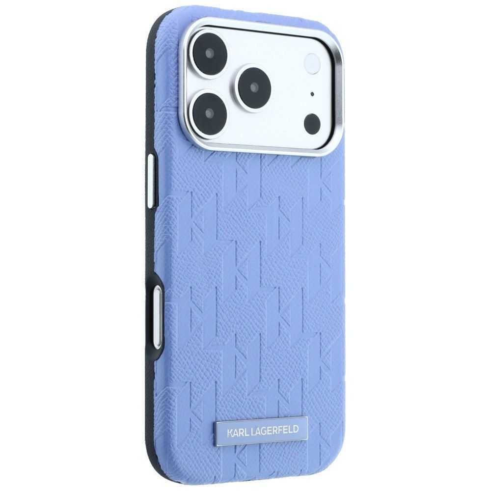 Θήκη Karl Lagerfeld Grained Mono Resin Logo MagSafe Blue iPhone 18 Pro Max/17 Pro Max ΘΗΚΕΣ KARL LAGERFELD Θήκη Karl Lagerfeld Grained Mono Resin Logo MagSafe Blue iPhone 18 Pro Max/17 Pro Max - Image 6