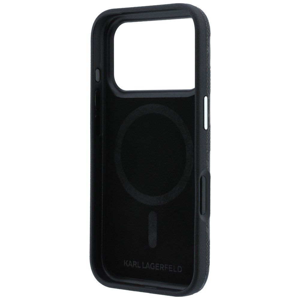 Θήκη Karl Lagerfeld Grained Mono Resin Logo MagSafe Black iPhone 18 Pro Max/17 Pro Max ΘΗΚΕΣ KARL LAGERFELD Θήκη Karl Lagerfeld Grained Mono Resin Logo MagSafe Black iPhone 18 Pro Max/17 Pro Max - Image 7